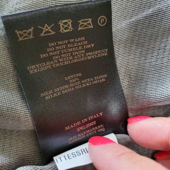 Burberry Zip Puff Sleeve Top - Picture 7 of 7